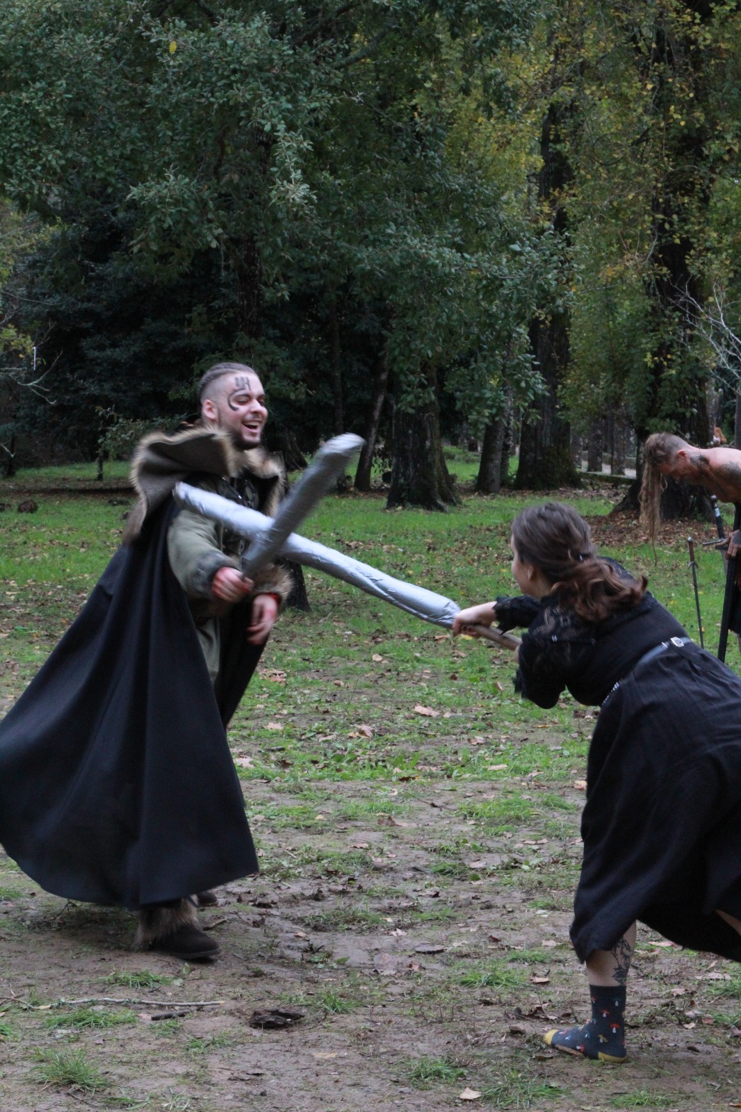 Ambiente celta no Samhain Fire Fest 2025 na Quinta da Ribafria em Sintra