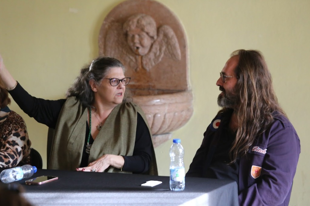 Ambiente celta no Samhain Fire Fest 2025 na Quinta da Ribafria em Sintra