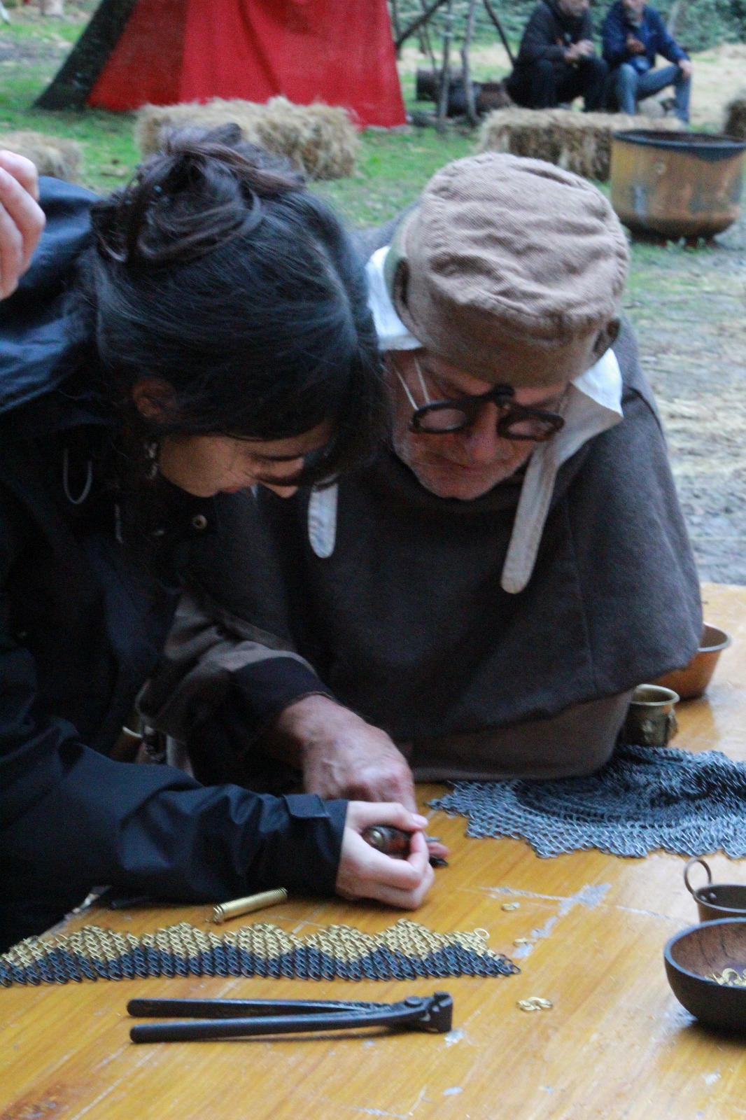 Ambiente celta no Samhain Fire Fest 2025 na Quinta da Ribafria em Sintra