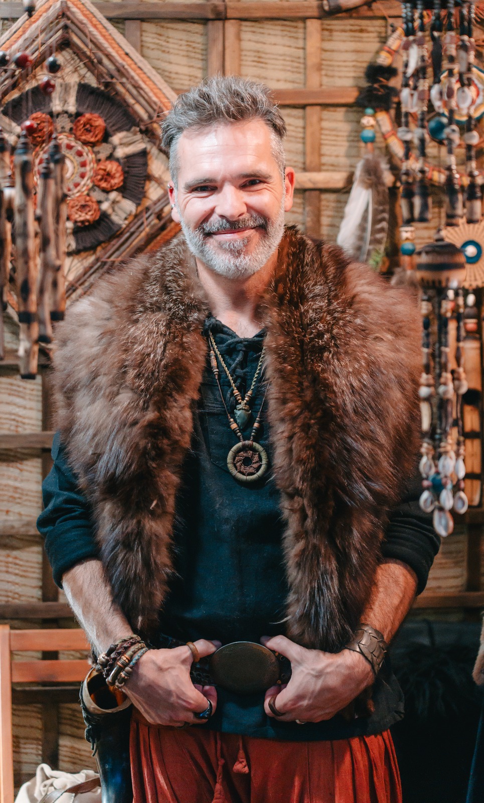 Ambiente celta no Samhain Fire Fest 2025 na Quinta da Ribafria em Sintra