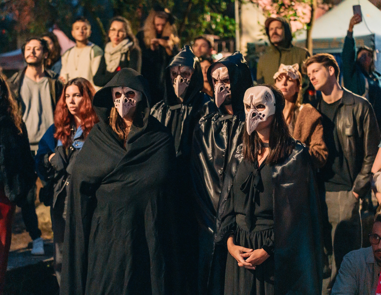 Ambiente celta no Samhain Fire Fest 2025 na Quinta da Ribafria em Sintra