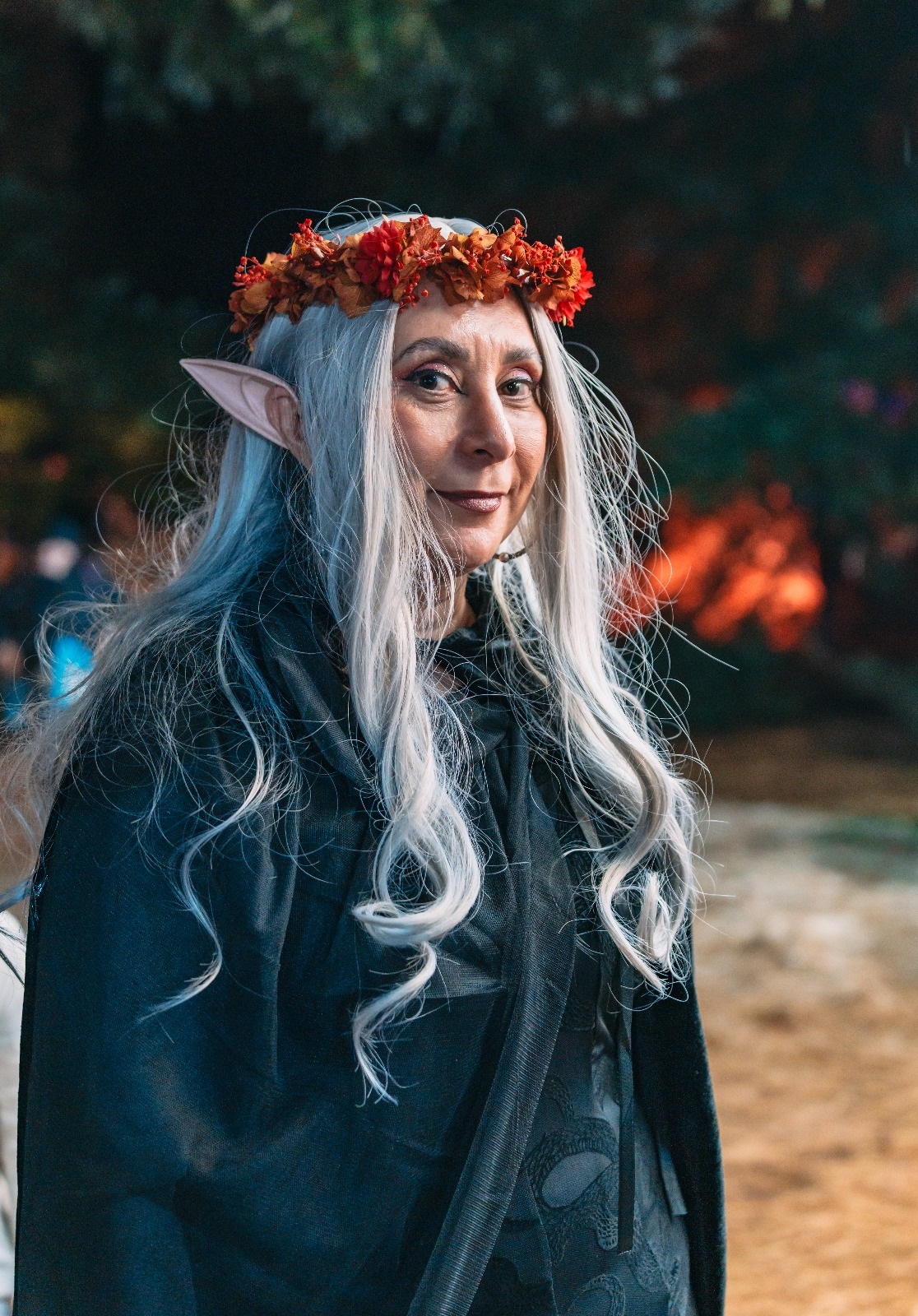 Ambiente celta no Samhain Fire Fest 2025 na Quinta da Ribafria em Sintra