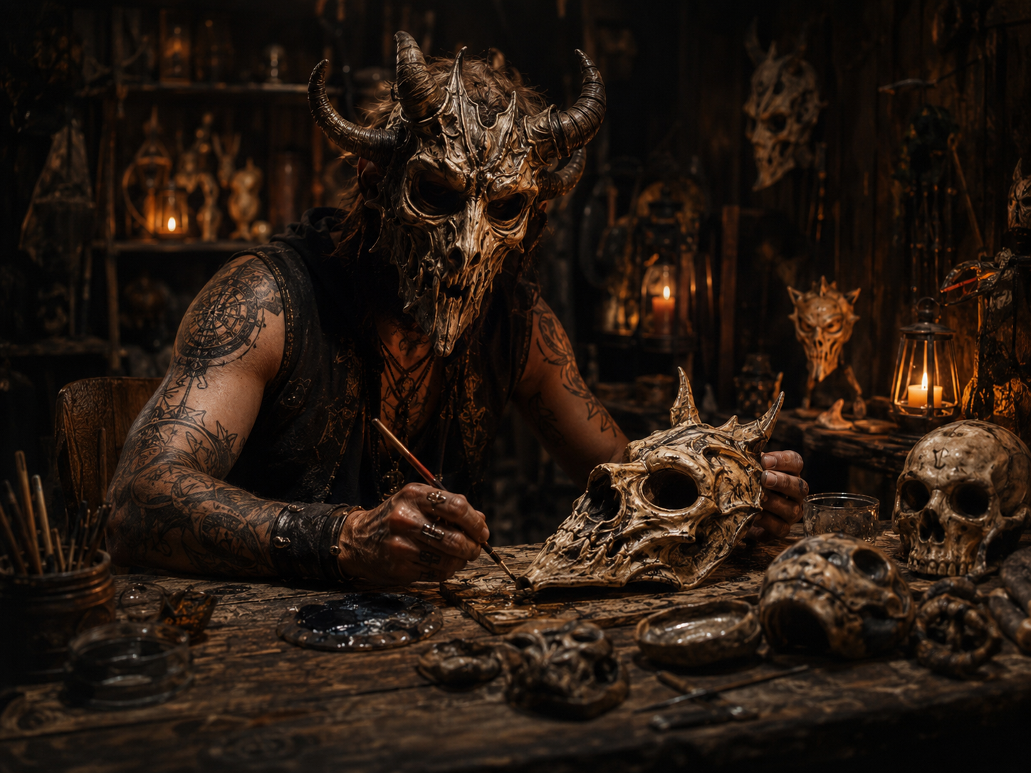Peças personalizadas Fire Fests Mask Forge